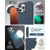 image:imageZAGG Manhattan Snap for iPhone 16 Plus Case  MagSafe Compatible 13ft Drop Protection Strengthened with Graphene SoftTouch Silicone Slim amp Lightweight Design 96 Recycled Content Navy BlueNavy Blue