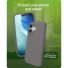 image:imageZAGG Manhattan Snap for iPhone 16 Plus Case  MagSafe Compatible 13ft Drop Protection Strengthened with Graphene SoftTouch Silicone Slim amp Lightweight Design 96 Recycled Content Navy BlueGray Clay