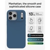 image:imageZAGG Manhattan Snap for iPhone 16 Plus Case  MagSafe Compatible 13ft Drop Protection Strengthened with Graphene SoftTouch Silicone Slim amp Lightweight Design 96 Recycled Content Navy BlueBlue Ocean Abyss