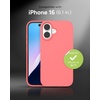 image:imageZAGG Manhattan Snap for iPhone 16 Plus Case  MagSafe Compatible 13ft Drop Protection Strengthened with Graphene SoftTouch Silicone Slim amp Lightweight Design 96 Recycled Content Navy BlueBegonia Pink