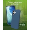 image:imageZAGG Manhattan Snap for iPhone 16 Plus Case  MagSafe Compatible 13ft Drop Protection Strengthened with Graphene SoftTouch Silicone Slim amp Lightweight Design 96 Recycled Content Navy BlueBlue Ocean Abyss
