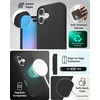 image:imageZAGG Manhattan Snap for iPhone 16 Plus Case  MagSafe Compatible 13ft Drop Protection Strengthened with Graphene SoftTouch Silicone Slim amp Lightweight Design 96 Recycled Content Navy BlueBlack