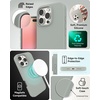 image:imageZAGG Manhattan Snap for iPhone 16 Plus Case  MagSafe Compatible 13ft Drop Protection Strengthened with Graphene SoftTouch Silicone Slim amp Lightweight Design 96 Recycled Content Navy BlueAqua Foam Gray