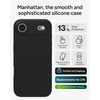 image:imageZAGG Manhattan Snap for iPhone 16 Plus Case  MagSafe Compatible 13ft Drop Protection Strengthened with Graphene SoftTouch Silicone Slim amp Lightweight Design 96 Recycled Content Navy BlueBlack