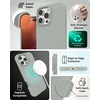 image:imageZAGG Manhattan Snap for iPhone 16 Plus Case  MagSafe Compatible 13ft Drop Protection Strengthened with Graphene SoftTouch Silicone Slim amp Lightweight Design 96 Recycled Content Navy BlueAqua Foam Gray