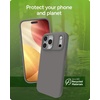 image:imageZAGG Manhattan Snap for iPhone 16 Plus Case  MagSafe Compatible 13ft Drop Protection Strengthened with Graphene SoftTouch Silicone Slim amp Lightweight Design 96 Recycled Content Navy BlueGray Clay