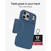 image:imageZAGG Manhattan Snap for iPhone 16 Plus Case  MagSafe Compatible 13ft Drop Protection Strengthened with Graphene SoftTouch Silicone Slim amp Lightweight Design 96 Recycled Content Navy BlueBlue Ocean Abyss
