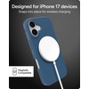 image:imageZAGG Manhattan Snap for iPhone 16 Plus Case  MagSafe Compatible 13ft Drop Protection Strengthened with Graphene SoftTouch Silicone Slim amp Lightweight Design 96 Recycled Content Navy BlueBlue Ocean Abyss