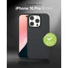 image:imageZAGG Manhattan Snap for iPhone 16 Plus Case  MagSafe Compatible 13ft Drop Protection Strengthened with Graphene SoftTouch Silicone Slim amp Lightweight Design 96 Recycled Content Navy BlueBlack