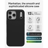 image:imageZAGG Manhattan Snap for iPhone 16 Plus Case  MagSafe Compatible 13ft Drop Protection Strengthened with Graphene SoftTouch Silicone Slim amp Lightweight Design 96 Recycled Content Navy BlueBlack