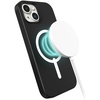image:imageZAGG Manhattan Snap iPhone 151413 Case  Premium Silicone iPhone Case Durable Graphene Material Smooth Surface with a Comfortable Ripple Grip MagSafe Phone Case Plum PurpleBlack