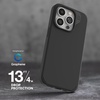 image:imageZAGG Manhattan Snap iPhone 151413 Case  Premium Silicone iPhone Case Durable Graphene Material Smooth Surface with a Comfortable Ripple Grip MagSafe Phone Case Plum PurpleSky Blue