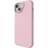 image:imageZAGG Manhattan Snap iPhone 151413 Case  Premium Silicone iPhone Case Durable Graphene Material Smooth Surface with a Comfortable Ripple Grip MagSafe Phone Case Plum PurplePeach Pink