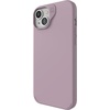 image:imageZAGG Manhattan Snap iPhone 151413 Case  Premium Silicone iPhone Case Durable Graphene Material Smooth Surface with a Comfortable Ripple Grip MagSafe Phone Case Plum PurpleLavender Purple