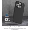 image:imageZAGG Manhattan Snap iPhone 151413 Case  Premium Silicone iPhone Case Durable Graphene Material Smooth Surface with a Comfortable Ripple Grip MagSafe Phone Case Plum PurpleSky Blue
