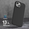 image:imageZAGG Manhattan Snap iPhone 151413 Case  Premium Silicone iPhone Case Durable Graphene Material Smooth Surface with a Comfortable Ripple Grip MagSafe Phone Case Plum PurpleLavender Purple