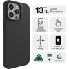 image:imageZAGG Manhattan Snap iPhone 151413 Case  Premium Silicone iPhone Case Durable Graphene Material Smooth Surface with a Comfortable Ripple Grip MagSafe Phone Case Plum PurpleLavender Purple