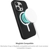 image:imageZAGG Manhattan Snap iPhone 151413 Case  Premium Silicone iPhone Case Durable Graphene Material Smooth Surface with a Comfortable Ripple Grip MagSafe Phone Case Plum PurpleLavender Purple