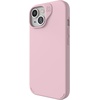 image:imageZAGG Manhattan Snap iPhone 151413 Case  Premium Silicone iPhone Case Durable Graphene Material Smooth Surface with a Comfortable Ripple Grip MagSafe Phone Case Plum PurplePeach Pink