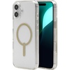 image:imageZAGG Milan Case for iPhone 17e 16e 1514 13  Stylish amp Slim Design 13ft Drop Protection Wireless Charging Compatible EcoFriendlyGlitter Swirl SilverGold Glitter