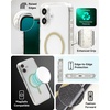 image:imageZAGG Milan Case for iPhone 17e 16e 1514 13  Stylish amp Slim Design 13ft Drop Protection Wireless Charging Compatible EcoFriendlyGlitter Swirl SilverGold Glitter