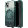 image:imageZAGG Milan Case for iPhone 17e 16e 1514 13  Stylish amp Slim Design 13ft Drop Protection Wireless Charging Compatible EcoFriendlyGlitter Swirl SilverGreen Swirl