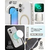 image:imageZAGG Milan Case for iPhone 17e 16e 1514 13  Stylish amp Slim Design 13ft Drop Protection Wireless Charging Compatible EcoFriendlyGlitter Swirl SilverGold Glitter