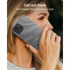 image:imageZAGG Milan Case for iPhone 17e 16e 1514 13  Stylish amp Slim Design 13ft Drop Protection Wireless Charging Compatible EcoFriendlyGlitter Swirl SilverSwirl Glitter