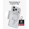 image:imageZAGG Milan Case for iPhone 17e 16e 1514 13  Stylish amp Slim Design 13ft Drop Protection Wireless Charging Compatible EcoFriendlyGlitter Swirl SilverSilver Glitter Swirl