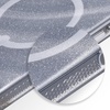 image:imageZAGG Milan Case for iPhone 17e 16e 1514 13  Stylish amp Slim Design 13ft Drop Protection Wireless Charging Compatible EcoFriendlyGlitter Swirl SilverSwirl Glitter