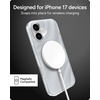 image:imageZAGG Milan Case for iPhone 17e 16e 1514 13  Stylish amp Slim Design 13ft Drop Protection Wireless Charging Compatible EcoFriendlyGlitter Swirl SilverSilver Glitter Swirl
