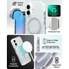 image:imageZAGG Milan Case for iPhone 17e 16e 1514 13  Stylish amp Slim Design 13ft Drop Protection Wireless Charging Compatible EcoFriendlyGlitter Swirl SilverSwirl Glitter