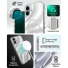image:imageZAGG Milan Case for iPhone 17e 16e 1514 13  Stylish amp Slim Design 13ft Drop Protection Wireless Charging Compatible EcoFriendlyGlitter Swirl SilverSwirl Glitter