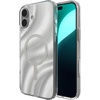 image:imageZAGG Milan Case for iPhone 17e 16e 1514 13  Stylish amp Slim Design 13ft Drop Protection Wireless Charging Compatible EcoFriendlyGlitter Swirl SilverSwirl Glitter