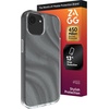 image:imageZAGG Milan Case for iPhone 17e 16e 1514 13  Stylish amp Slim Design 13ft Drop Protection Wireless Charging Compatible EcoFriendlyGlitter Swirl SilverSwirl Glitter
