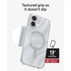 image:imageZAGG Milan Case for iPhone 17e 16e 1514 13  Stylish amp Slim Design 13ft Drop Protection Wireless Charging Compatible EcoFriendlyGlitter Swirl SilverSilver Glitter Swirl