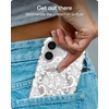 image:imageZAGG Milan Snap iPhone 151413 Case  Drop Protection 13ft4m Durable Graphene Phone Case AntiYellowing amp ScratchResistant Wireless Charging MagSafe Case Leaf GreenWhite Boho Blossom