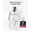 image:imageZAGG Milan Snap iPhone 151413 Case  Drop Protection 13ft4m Durable Graphene Phone Case AntiYellowing amp ScratchResistant Wireless Charging MagSafe Case Leaf GreenWhite Boho Blossom