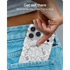 image:imageZAGG Milan Snap iPhone 151413 Case  Drop Protection 13ft4m Durable Graphene Phone Case AntiYellowing amp ScratchResistant Wireless Charging MagSafe Case Leaf GreenWhite Boho Blossom