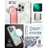 image:imageZAGG Milan Snap iPhone 151413 Case  Drop Protection 13ft4m Durable Graphene Phone Case AntiYellowing amp ScratchResistant Wireless Charging MagSafe Case Leaf GreenWhite Floral