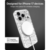 image:imageZAGG Milan Snap iPhone 151413 Case  Drop Protection 13ft4m Durable Graphene Phone Case AntiYellowing amp ScratchResistant Wireless Charging MagSafe Case Leaf GreenWhite Boho Blossom