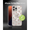 image:imageZAGG Milan Snap iPhone 151413 Case  Drop Protection 13ft4m Durable Graphene Phone Case AntiYellowing amp ScratchResistant Wireless Charging MagSafe Case Leaf GreenPink Daisies
