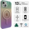 image:imageZAGG Milan Snap iPhone 151413 Case  Drop Protection 13ft4m Durable Graphene Phone Case AntiYellowing amp ScratchResistant Wireless Charging MagSafe Case Leaf GreenLeaf Green
