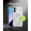 image:imageZAGG Milan Snap iPhone 151413 Case  Drop Protection 13ft4m Durable Graphene Phone Case AntiYellowing amp ScratchResistant Wireless Charging MagSafe Case Leaf GreenWhite Floral
