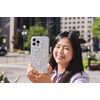 image:imageZAGG Milan Snap iPhone 151413 Case  Drop Protection 13ft4m Durable Graphene Phone Case AntiYellowing amp ScratchResistant Wireless Charging MagSafe Case Leaf GreenPink Daisies