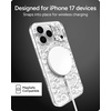 image:imageZAGG Milan Snap iPhone 151413 Case  Drop Protection 13ft4m Durable Graphene Phone Case AntiYellowing amp ScratchResistant Wireless Charging MagSafe Case Leaf GreenWhite Boho Blossom