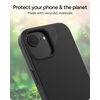 image:imageZAGG Milan Snap iPhone 151413 Case  Drop Protection 13ft4m Durable Graphene Phone Case AntiYellowing amp ScratchResistant Wireless Charging MagSafe Case Leaf GreenBlack
