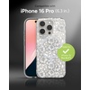image:imageZAGG Milan Snap iPhone 151413 Case  Drop Protection 13ft4m Durable Graphene Phone Case AntiYellowing amp ScratchResistant Wireless Charging MagSafe Case Leaf GreenWhite Floral