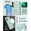 image:imageZAGG Milan Snap iPhone 151413 Case  Drop Protection 13ft4m Durable Graphene Phone Case AntiYellowing amp ScratchResistant Wireless Charging MagSafe Case Leaf GreenGreen Daisies