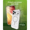 image:imageZAGG Milan Snap iPhone 151413 Case  Drop Protection 13ft4m Durable Graphene Phone Case AntiYellowing amp ScratchResistant Wireless Charging MagSafe Case Leaf GreenWhite Boho Blossom